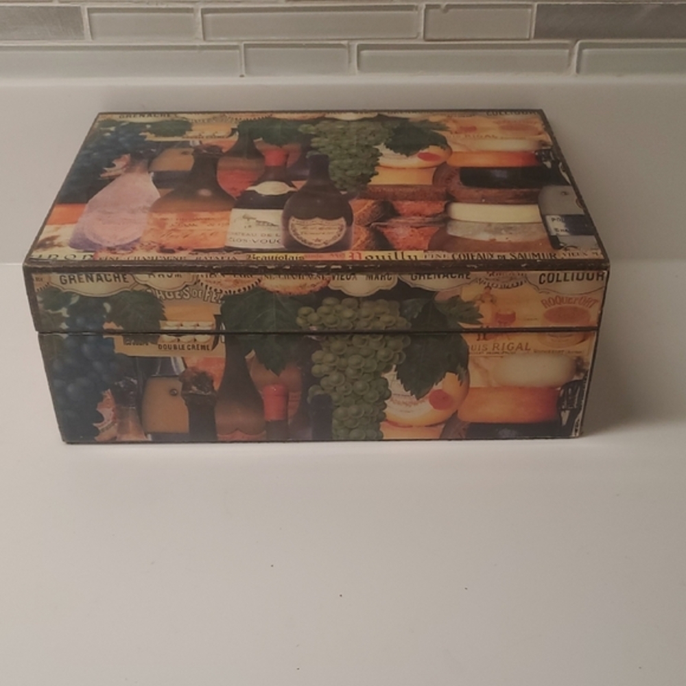 Annie Modica Wine and Cheese Storage Box